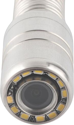 Sewer Camera Head, 23mm Sewer Inspection Camera Pipe Inspection Camera Sewer Pipe Accessories with 12 LED Lights for Professional IP68 Water 15mm Thread Diameter Pipe in Saudi Arabia