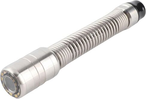 Sewer Camera Head, 23mm Sewer Inspection Camera Pipe Inspection Camera Sewer Pipe Accessories with 12 LED Lights for Professional IP68 Water 15mm Thread Diameter Pipe in Saudi Arabia