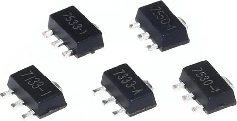 40PCS HT7136 7150 7130 7133 7327 7333 7330-1 -A SMD SOT89 Three-Terminal Regulator Tube(HT7133) in Saudi Arabia