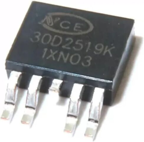10PCS NCE30D2519K SMD TO-252-4 30V 25A 19A N+P Channel MOS Tube in Saudi Arabia