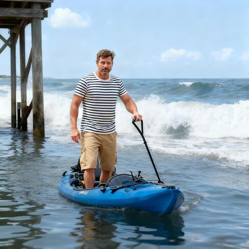 2 قطعة كاياك الوقوف مساعدة حزام سحب الزورق مع مقبض قابل للتعديل سحب حبل قارب الدائمة المساعدة سحب الملحقات سحب مقابض حزام متعدد الأغراض كاياك/زورق الرياضات المائية in Kuwait