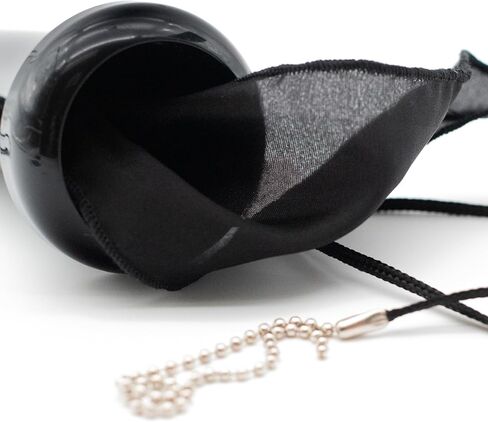 Superslick Oboe Swab – One-Piece 100% Silk Pull-Through | Habotai Silk, 18" | Washable & Reusable (Black) in Kuwait