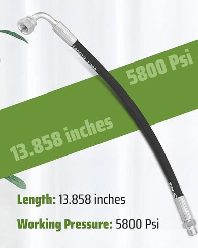 LVA15654 Hydraulic Hose Fit for John Deere 3025E 3032E 3036E 3038E, Fit for Eaton Compact Utility Tractor Steering 32/3 Oil Line in Saudi Arabia