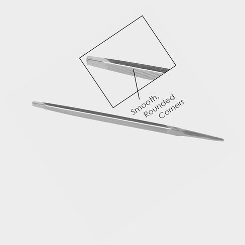 Smooth 3-Corner Fret File Tool Guitar Repair Tool Fret End Dressing File for Acoustic Electric Guitar Bass Luthier Tools in Saudi Arabia