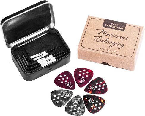 IVU Creator Allen Wrench مفتاح سداسي لحاجز جيتار الجمالون قضيب السرج ألين مفتاح ربط مجموعة مفاتيح سداسية SAE متري ينتمي الموسيقي in Kuwait