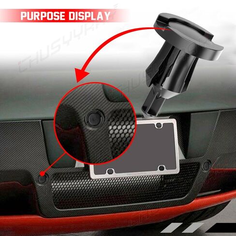 CHUSYYRAY 100PCS Car Retainer Clips, Car Bumper Clips Car Clips Plastic Rivets Fasteners Push Retainer Kit 10mm Compatible with Honda & Acura 91503-SZ5-003 Auveco A20564 PAS9282 PAS938 in Saudi Arabia