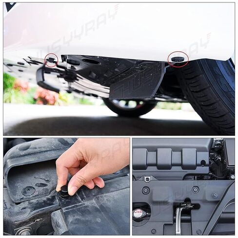 CHUSYYRAY 100PCS Car Retainer Clips, Car Bumper Clips Car Clips Plastic Rivets Fasteners Push Retainer Kit 10mm Compatible with Honda & Acura 91503-SZ5-003 Auveco A20564 PAS9282 PAS938 in Saudi Arabia