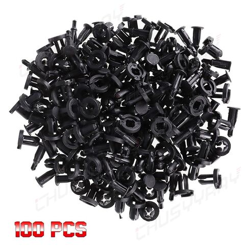 CHUSYYRAY 100PCS Car Retainer Clips, Car Bumper Clips Car Clips Plastic Rivets Fasteners Push Retainer Kit 10mm Compatible with Honda & Acura 91503-SZ5-003 Auveco A20564 PAS9282 PAS938 in Saudi Arabia
