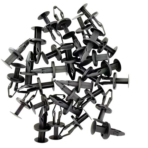 30pcs 8.5mm Hole Fender Flare Rocker Moulding Bumper Fascia Retainer Clip Fastener Rivet Toe/Floor Panel Clip Push Pin Fastener OE: 11589294, 20992 for Buick Enclave/Lacrosse, Cadillac, Chevrolet KK in Saudi Arabia