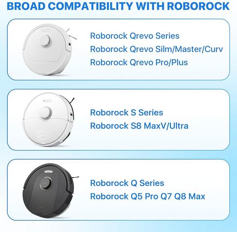 14.4V 5200mAh Replacement Battery for Roborock Qrevo Slim/Master/Pro/Plus Roborock Q5 Pro Q7 Q8 Max Roborck S8 in Saudi Arabia