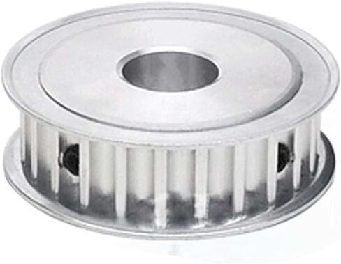 8M 25Teeth Timing Belt Drive Pulley 19mm Bore 8mm Pitch For 15mm Width Belt 8M25T Synchronous Wheel without Step Aluminium Alloy (tooth width: 16mm, bore: 19mm) in Kuwait