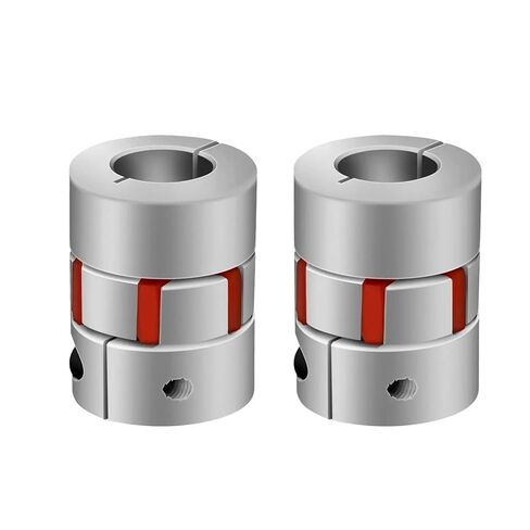 CF-03/BW series1PCS Flexible Plum clamp Coupler D45L66 Shaft Size CNC Jaw Shaft Coupling 10/12/14/16/18/20/22/24/25mm D45 L66(12x14) in Saudi Arabia