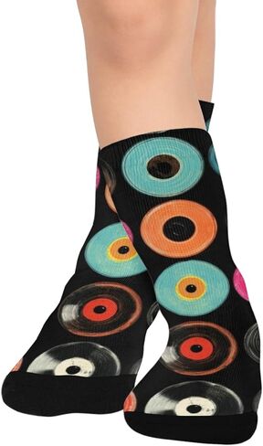 جوارب ملونة للمشي لمسافات طويلة من الفينيل - جوارب دافئة سميكة للشتاء الحراري للأولاد والبنات الصغار للمدرسة، والارتداء اليومي والأنشطة الخارجية in Kuwait