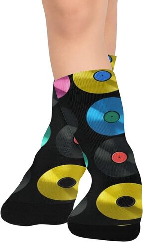 جوارب للمشي لمسافات طويلة بتصميم شبكي من الفينيل - جوارب شتوية حرارية سميكة دافئة للأطفال الصغار للأولاد والبنات للمدرسة، والارتداء اليومي والأنشطة الخارجية in Kuwait