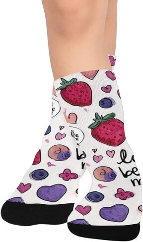 جوارب بيربل بيري فروت للتنزه سيرًا على الأقدام - جوارب شتوية حرارية سميكة دافئة للأطفال الصغار للأولاد والبنات للمدرسة، والارتداء اليومي والأنشطة الخارجية in Kuwait