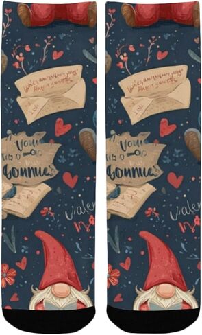 جوارب فالنتاين جنوم للمشي لمسافات طويلة - جوارب شتوية حرارية سميكة دافئة للأطفال الصغار للأولاد والبنات للمدرسة، والارتداء اليومي والأنشطة الخارجية in Kuwait