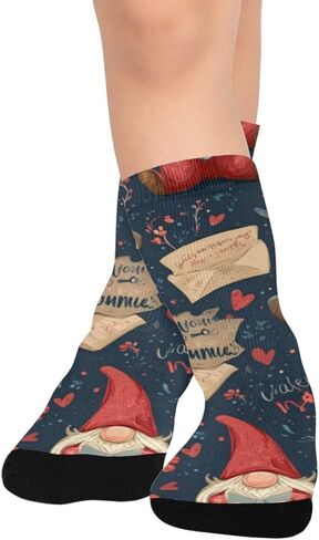 جوارب فالنتاين جنوم للمشي لمسافات طويلة - جوارب شتوية حرارية سميكة دافئة للأطفال الصغار للأولاد والبنات للمدرسة، والارتداء اليومي والأنشطة الخارجية in Kuwait