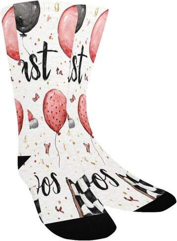 جوارب ملونة للتنزه سيرًا على الأقدام لسيارات السباق - جوارب شتوية حرارية سميكة دافئة للأطفال الصغار للأولاد والبنات للمدرسة، والارتداء اليومي والأنشطة الخارجية in Kuwait