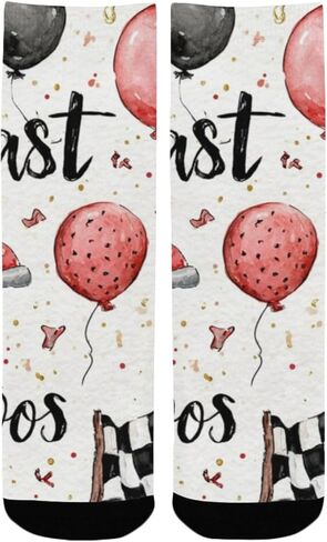 جوارب ملونة للتنزه سيرًا على الأقدام لسيارات السباق - جوارب شتوية حرارية سميكة دافئة للأطفال الصغار للأولاد والبنات للمدرسة، والارتداء اليومي والأنشطة الخارجية in Kuwait