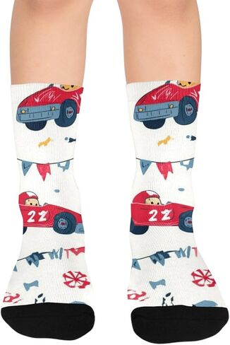 جوارب صيد بحري حمراء للمشي لمسافات طويلة - جوارب شتوية حرارية سميكة دافئة للأطفال الصغار للأولاد والبنات للمدرسة، والارتداء اليومي والأنشطة الخارجية in Kuwait