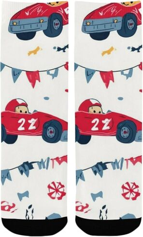 جوارب صيد بحري حمراء للمشي لمسافات طويلة - جوارب شتوية حرارية سميكة دافئة للأطفال الصغار للأولاد والبنات للمدرسة، والارتداء اليومي والأنشطة الخارجية in Kuwait