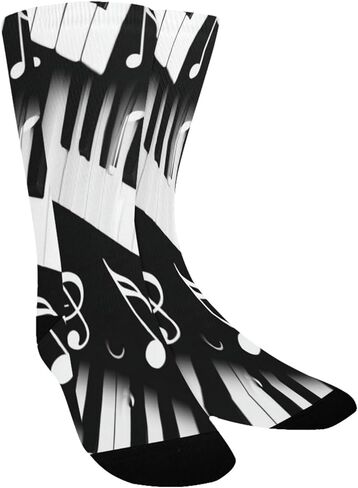 جوارب بيانو كي ميلودي للمشي لمسافات طويلة - جوارب شتوية حرارية سميكة دافئة للأولاد والبنات الصغار للمدرسة، والارتداء اليومي والأنشطة الخارجية in Kuwait