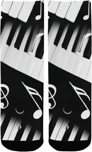 جوارب بيانو كي ميلودي للمشي لمسافات طويلة - جوارب شتوية حرارية سميكة دافئة للأولاد والبنات الصغار للمدرسة، والارتداء اليومي والأنشطة الخارجية in Kuwait