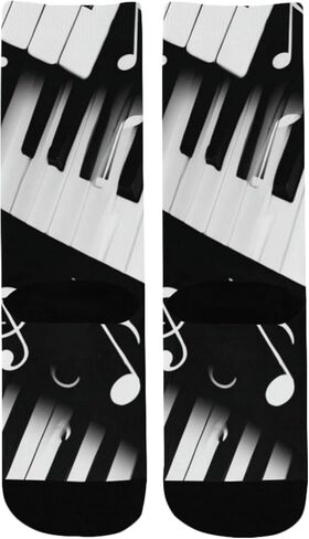 جوارب بيانو كي ميلودي للمشي لمسافات طويلة - جوارب شتوية حرارية سميكة دافئة للأولاد والبنات الصغار للمدرسة، والارتداء اليومي والأنشطة الخارجية in Kuwait