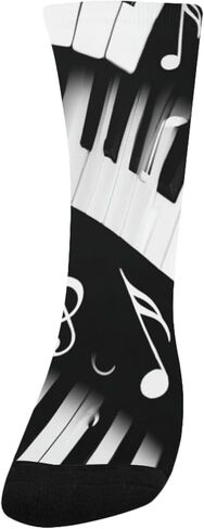 جوارب بيانو كي ميلودي للمشي لمسافات طويلة - جوارب شتوية حرارية سميكة دافئة للأولاد والبنات الصغار للمدرسة، والارتداء اليومي والأنشطة الخارجية in Kuwait