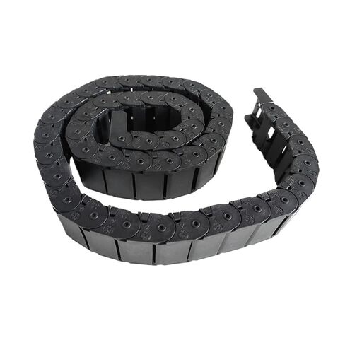 10x15mm 15x30mm 15x50mm 18x25mm 18x37mm L1000mm Cable Drag Chain Wire Carrier with end connectors 1M(18x25mm) in Saudi Arabia