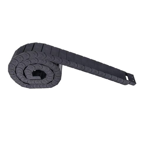 1 Meter Plastic Cable Chain Carrier Drag Chain with End Connector Chains for Router Machine Cable Channel Printer(18x50 mm) in Saudi Arabia