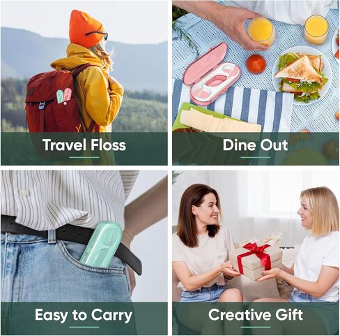 300 قطعة من خيط تنظيف الأسنان، 30 عبوة من أدوات تنظيف الأسنان مع حقيبة خيط تنظيف الأسنان، حشوات تخزين للبالغين، حشوات تخزين كبيرة للبالغين، هدايا الحفلات للبالغين in Kuwait