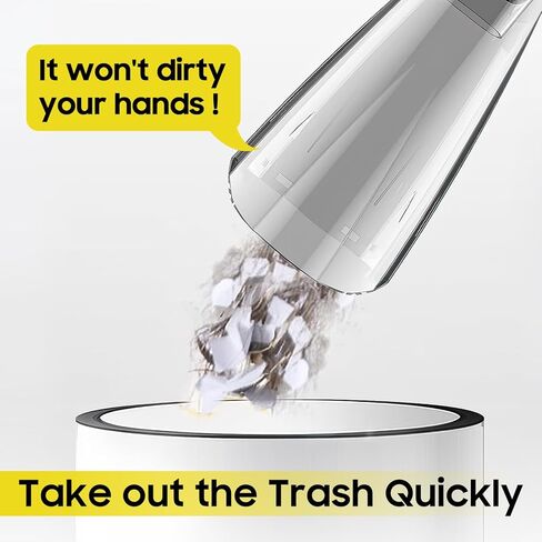 Hand Held Vacuum Cordless Rechargeable - Portable Mini Vacuum Cleaner with Brushless Motor, Clean Dust & Hair Quickly, Lightweight & Low-Noise for Office/Car/Home in Kuwait