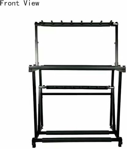 Floor-Standing Tennis Racket Rack, Heavy Duty Steel Tennis Rackets/Badminton Rackets Storage Rack, Height Adjustable, Violin/Guitar Display Stand in Saudi Arabia