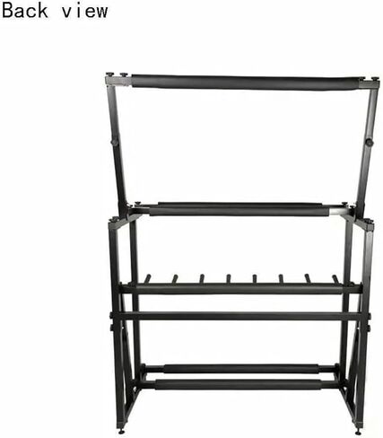 Floor-Standing Tennis Racket Rack, Heavy Duty Steel Tennis Rackets/Badminton Rackets Storage Rack, Height Adjustable, Violin/Guitar Display Stand in Saudi Arabia