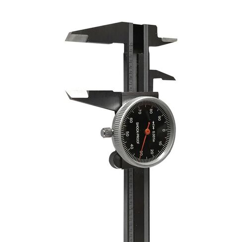 Black - 4 Way Dial Caliper 4" Stainless Steel Shock Proof 0.001" in Kuwait