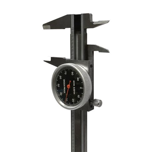 Black - 4 Way Dial Caliper 4" Stainless Steel Shock Proof 0.001" in Kuwait