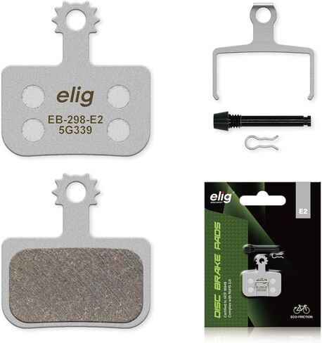 وسادات فرامل قرص الدراجة من ELIG لـ Sram DB1 A1، DB3 A1، DB5 A1، المستوى A1، المستوى T A1، المستوى TL A1، المستوى TLM B1، المستوى النهائي B1｜MTB/eMTB/الحصى/عبر البلاد (XC)/Trail in Kuwait