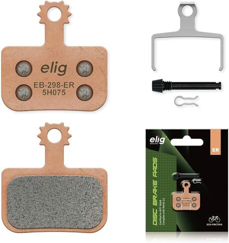 وسادات فرامل قرص الدراجة من ELIG لـ Sram DB1 A1، DB3 A1، DB5 A1، المستوى A1، المستوى T A1، المستوى TL A1، المستوى TLM B1، المستوى النهائي B1｜MTB/eMTB/الحصى/عبر البلاد (XC)/Trail in Kuwait