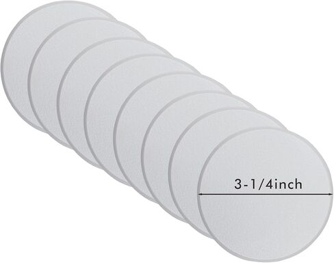 5PCS 5" Door Knob Stoppers Value Pack,Wall Protectors with Strong Adhesive,Wall Protector for Door Handle,Home Wall & Door Handle Stoppers,Guard Door Bumpers Stoppers,Rigid Vinyl Wall Protector in Saudi Arabia