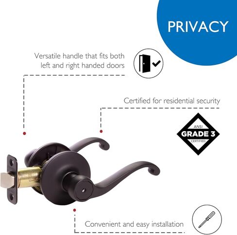 HomeStock Round Corner - Single Cylinder Keyed Entry Lock - Satin Nickel in Saudi Arabia