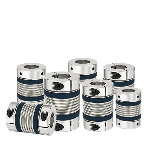 2 قطعة اقتران العمود LB B D65L82 منفاخ مقرنة المحرك المرنة CNC الألومنيوم عالية المرونة العالمية المشتركة طابعة ثلاثية الأبعاد كاردان (LB-B-D65L82-12X21) in Kuwait