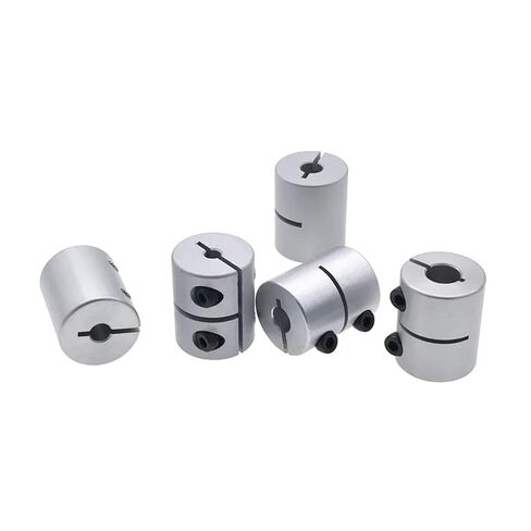 10 قطعة D20L25 جامدة مقرنة/ وصلة ربط للعمود 4/5/6/6.35/7/8 جزء طابعة ثلاثية الأبعاد سبائك الألومنيوم الرصاص برغي اقتران لملحقات محرك سيرفو الخطوة (4x6) in Kuwait