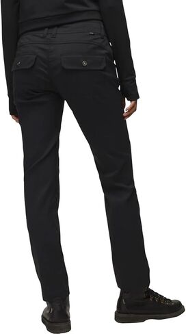 prAna Halle Straight Pant - Women's (US, Numeric, 6, Regular, Regular, Black) in Saudi Arabia