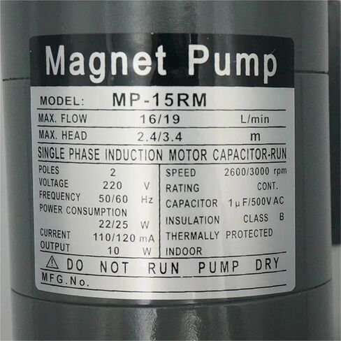 1pcs MP-15RM Stainless Steel Magnetic Pump Circulation Pump Corrosion high Temperature Food Grade Small Brewing Pump in Saudi Arabia