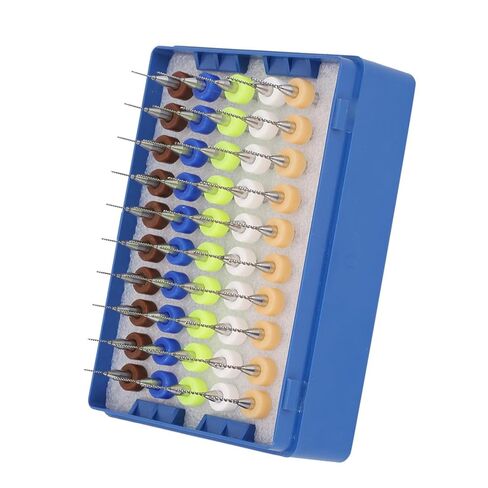 AUNMAS 50pcs Carbide Micro Drill Bits, High Hardness Wear PCB Drill Bits for Circuit Board Carving, with Strictly Symmetrical Cutting for PCB SMT Mould Hardware Processing in Saudi Arabia