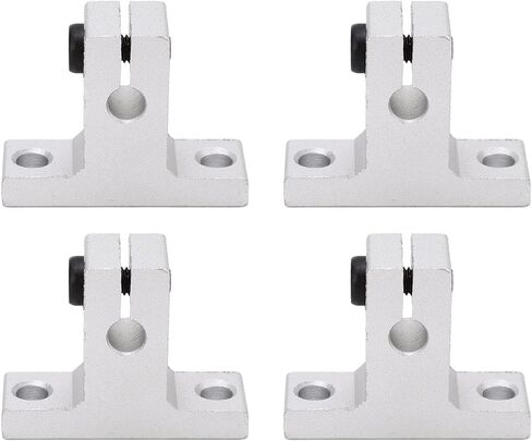 4 Pcs Linear Rail Clamping Support Aluminum Alloy Linear Motion Rail Clamping Rod Guide Support in Saudi Arabia