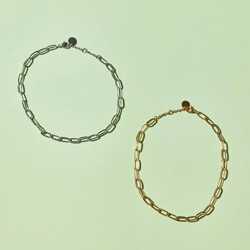 Pura Vida Anklet Harper Paperclip Chain Canklet Braclets for Women in Saudi Arabia