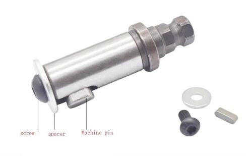 Generic Hexagon Output Shaft (Cylinder-Hexagon), Model: H10-D15-L35, Installation Shaft Diameter: 15mm, Effective Shaft Length: 35mm, Key Width: 6mm,2pcs/lot. in Saudi Arabia