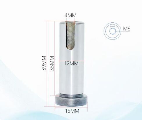 عمود الإخراج المسطح العام (أسطوانة-أسطوانة)، الموديل: D12-D15-L35، قطر عمود التثبيت: 12 مم، طول العمود الفعال: 35 مم، عرض المفتاح: 4 مم، 2 قطعة/الوحدة. in Kuwait